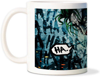 75% OFF on AMY Ha Scary Jokercoffee Ceramic Mug