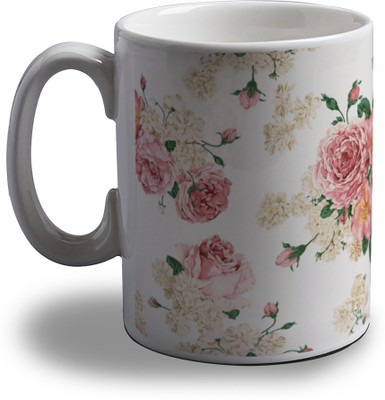 15% OFF on Artifa Floral Design Porcelain, Ceramic Mug 350 ml 15% OFF on Artifa Floral Design Porcelain, Ceramic Mug 350 ml