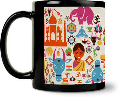 36% OFF on ShopMantra Desi Indian Pattern Ceramic Mug 300 ml 36% OFF on ShopMantra Desi Indian Pattern Ceramic Mug 300 ml
