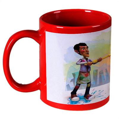56% OFF on AMY 3d Friends Playing Holi Red Ceramic Mug 325 ml 56% OFF on AMY 3d Friends Playing Holi Red Ceramic Mug 325 ml