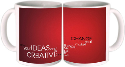 25% OFF on Shopkeeda Expose Your Ideas Ceramic Mug 350 ml