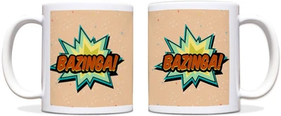 60% OFF on ShopMantra Bazinga Black Ceramic Mug 300 ml 60% OFF on ShopMantra Bazinga Black Ceramic Mug 300 ml