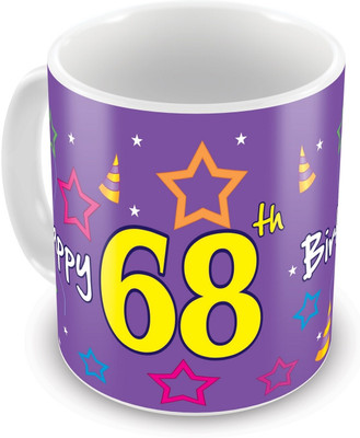 10% OFF on Everyday Gifts 68th Happy Birthday Ceramic Mug 10% OFF on Everyday Gifts 68th Happy Birthday Ceramic Mug