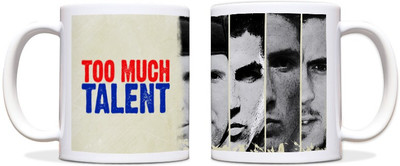 60% OFF on ShopMantra Chelsea Fc Too Much Talent Black Ceramic Mug 300 ml
