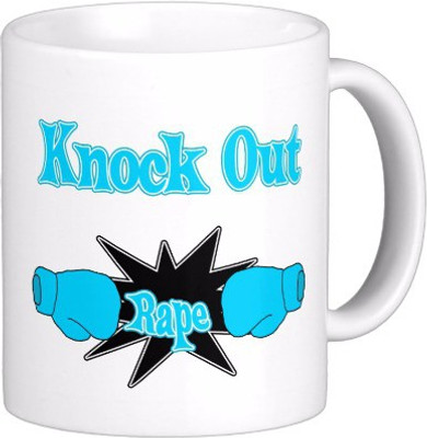 37% OFF on Exoctic Silver Let's Raise Voice: Anti Rape C004 Ceramic Mug 300 ml 37% OFF on Exoctic Silver Let's Raise Voice: Anti Rape C004 Ceramic Mug 300 ml