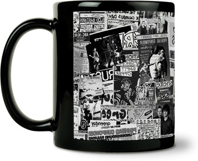 36% OFF on ShopMantra Green Day News Headlines Ceramic Mug 300 ml