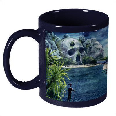 68% OFF on Amy Boat Island Skull Ceramic Mug 330 ml 68% OFF on Amy Boat Island Skull Ceramic Mug 330 ml