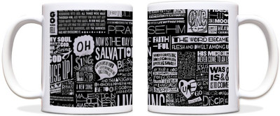 54% OFF on ShopMantra Printted Words Black Ceramic Mug 300 ml 54% OFF on ShopMantra Printted Words Black Ceramic Mug 300 ml