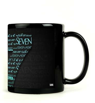 68% OFF on Shoprock Seven Typography Ceramic Mug