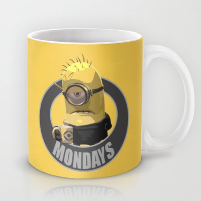 41% OFF on Astrode Monday Minion Ceramic Mug 325 ml 41% OFF on Astrode Monday Minion Ceramic Mug 325 ml