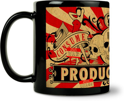 36% OFF on ShopMantra Produce More Ceramic Mug 300 ml
