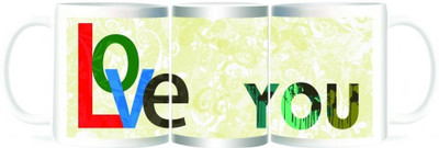50% OFF on Refeel Gifts Love You Ceramic Mug 325 ml 50% OFF on Refeel Gifts Love You Ceramic Mug 325 ml
