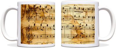 60% OFF on ShopMantra Printted Music Theory Black Ceramic Mug 300 ml 60% OFF on ShopMantra Printted Music Theory Black Ceramic Mug 300 ml