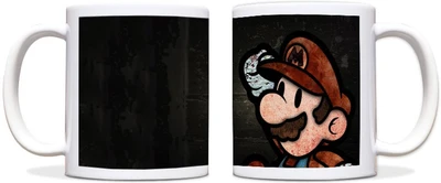 60% OFF on ShopMantra Mario Black Ceramic Mug 300 ml 60% OFF on ShopMantra Mario Black Ceramic Mug 300 ml