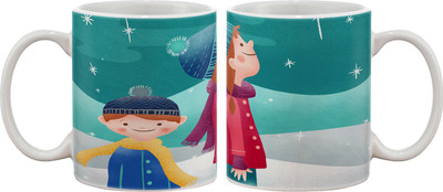 15% OFF on Artifa Boys Enjoying Snow Porcelain, Ceramic Mug 350 ml 15% OFF on Artifa Boys Enjoying Snow Porcelain, Ceramic Mug 350 ml