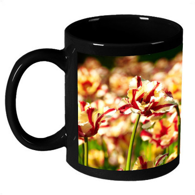 61% OFF on AMY Beautiful Red White Flowers Garden Ceramic Mug 325 ml 61% OFF on AMY Beautiful Red White Flowers Garden Ceramic Mug 325 ml