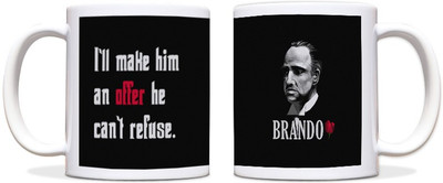 60% OFF on ShopMantra Brando Black Ceramic Mug 300 ml