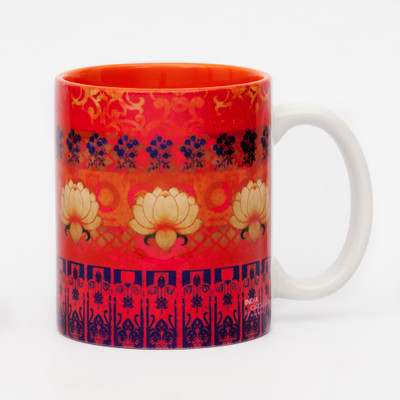 India Circus Lotus Bloom Ceramic Mug