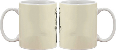 15% OFF on Artifa Alien Artistic Porcelain, Ceramic Mug 350 ml 15% OFF on Artifa Alien Artistic Porcelain, Ceramic Mug 350 ml