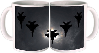 62% OFF on Shopkeeda Flight Ceramic Mug 350 ml