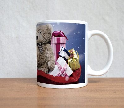 60% OFF on StyBuzz Merry Christmas Teddy Bear Christmas Ceramic Mug 300 ml 60% OFF on StyBuzz Merry Christmas Teddy Bear Christmas Ceramic Mug 300 ml
