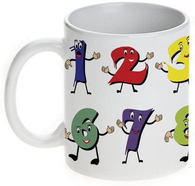 63% OFF on Mugwala Funny Numbers for Kids Birthday Ceramic Mug 63% OFF on Mugwala Funny Numbers for Kids Birthday Ceramic Mug