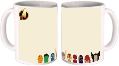 62% OFF on Shopkeeda Avengers Ceramic Mug 350 ml
