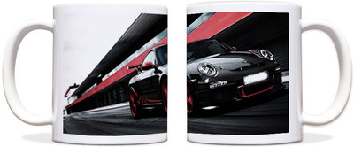 60% OFF on ShopMantra Racing Car Black Ceramic Mug 300 ml 60% OFF on ShopMantra Racing Car Black Ceramic Mug 300 ml