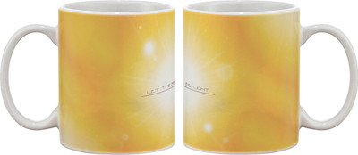 Artifa Let There Be Light Porcelain, Ceramic Mug 350 ml Artifa Let There Be Light Porcelain, Ceramic Mug 350 ml