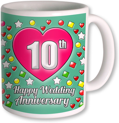 50% OFF on Photogiftsindia Gifts For 10th Wedding Anniversary Coffee Ceramic Mug 350 ml 50% OFF on Photogiftsindia Gifts For 10th Wedding Anniversary Coffee Ceramic Mug 350 ml
