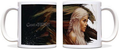 60% OFF on ShopMantra Game of Thrones Lover's Black Ceramic Mug 300 ml
