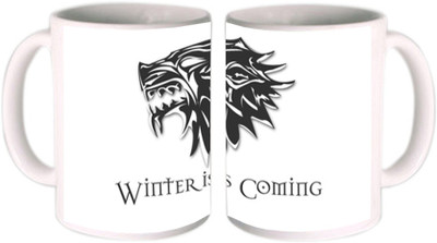 25% OFF on Shopkeeda Winter Is Coming White Ceramic Mug 350 ml 25% OFF on Shopkeeda Winter Is Coming White Ceramic Mug 350 ml