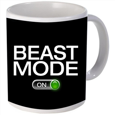 Snoogg Beast Mode on Ceramic Mug