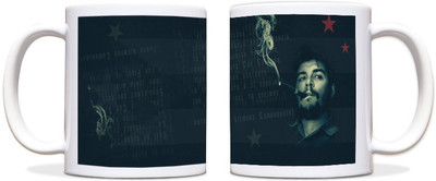65% OFF on ShopMantra Che Guevara Smoking Black Ceramic Mug 300 ml 65% OFF on ShopMantra Che Guevara Smoking Black Ceramic Mug 300 ml