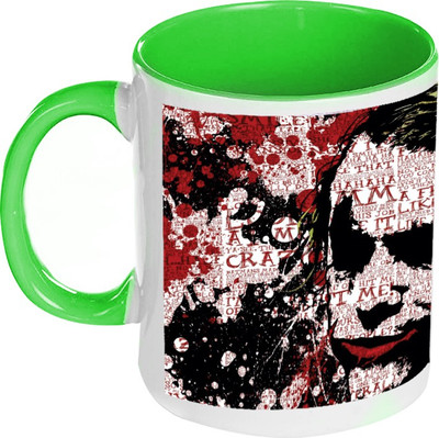 58% OFF on AMY Joker The Dark Knight Inside Green Coffee Ceramic Mug 325 ml 58% OFF on AMY Joker The Dark Knight Inside Green Coffee Ceramic Mug 325 ml