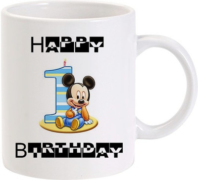 50% OFF on Lolprint Happy 1st Birthday Mickey Ceramic Mug 325 ml 50% OFF on Lolprint Happy 1st Birthday Mickey Ceramic Mug 325 ml