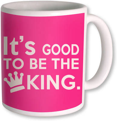 58% OFF on Photogiftsindia Its Good To be thw King Coffee Ceramic Mug 350 ml 58% OFF on Photogiftsindia Its Good To be thw King Coffee Ceramic Mug 350 ml