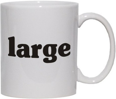 40% OFF on Teeskart Large Porcelain Mug 300 ml 40% OFF on Teeskart Large Porcelain Mug 300 ml
