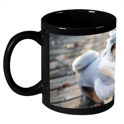 72% OFF on AMY Cute Brown White Dog Ceramic Mug 325 ml 72% OFF on AMY Cute Brown White Dog Ceramic Mug 325 ml