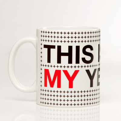 5% OFF on LetterNote This is My Year Ceramic Mug