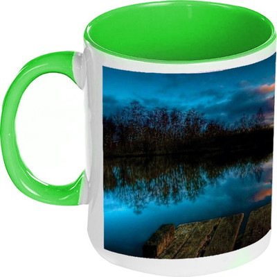 58% OFF on AMY Isolated Land Inside Green Coffee Ceramic Mug 325 ml 58% OFF on AMY Isolated Land Inside Green Coffee Ceramic Mug 325 ml