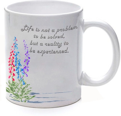45% OFF on Printland Life Experience Ceramic Mug 350 ml 45% OFF on Printland Life Experience Ceramic Mug 350 ml