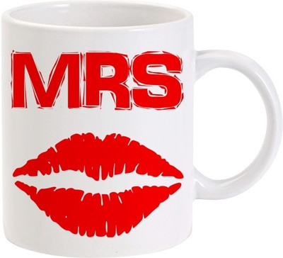 50% OFF on LOLprint Mrs Lips Ceramic Mug 325 ml 50% OFF on LOLprint Mrs Lips Ceramic Mug 325 ml