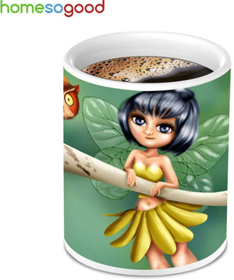 41% OFF on Homesogood Owl With Cute Fairy On Coffee Ceramic Mug 280 ml 41% OFF on Homesogood Owl With Cute Fairy On Coffee Ceramic Mug 280 ml
