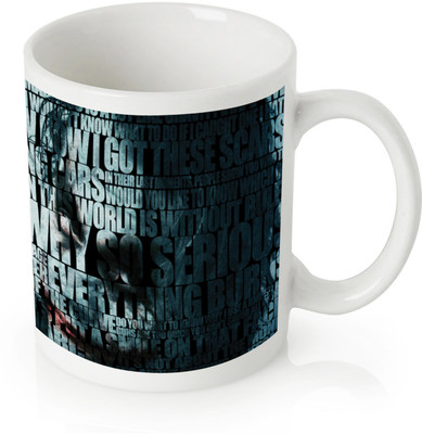 60% OFF on Amore Joker Typography Ceramic Mug 350 ml 60% OFF on Amore Joker Typography Ceramic Mug 350 ml