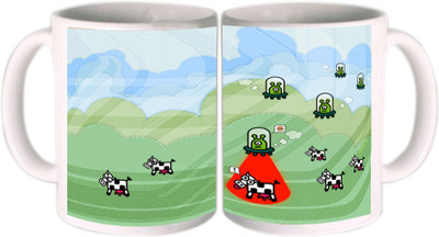 25% OFF on Shopkeeda Cow Abduction Ceramic Mug 350 ml 25% OFF on Shopkeeda Cow Abduction Ceramic Mug 350 ml