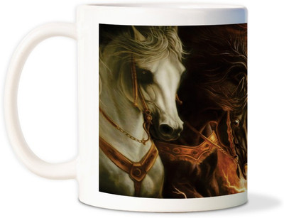 75% OFF on AMY Four Horsescoffee Ceramic Mug