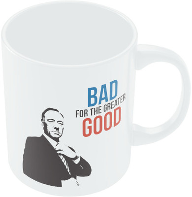 PosterGuy House Of Cards Quote By F. Underwood Designer Ceramic Mug (280 Ml)