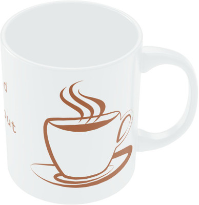 20% OFF on PosterGuy The Decaf Coffee Illustration Ceramic Mug 280 ml