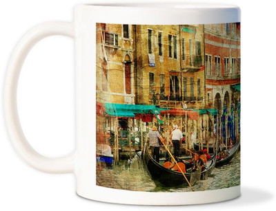 87% OFF on AMY Veniece Romantic Beauty Ceramic Mug